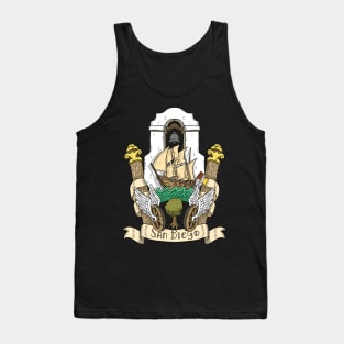 san diego city flag. Tank Top